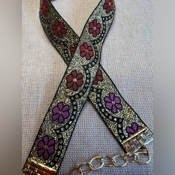 Free People fabric choker necklace - Picture 3 of 3